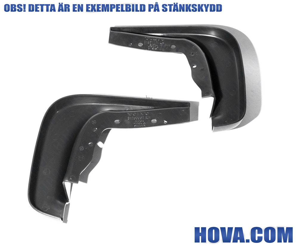 Zwart Chroom RVS Achterbumperprotector Volvo V60 II / V60