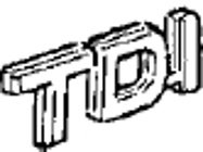 Emblem ''TDI'' Volvo 850, 855
