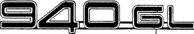 Emblem ''940 GL'' Volvo 940, 945