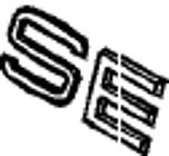 Emblem ''SE'' Volvo V70 1997-2000