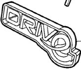Emblem ''DRIVe'' Volvo C30, S40N/V50