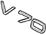 Emblem ''V 70'' Volvo V70N