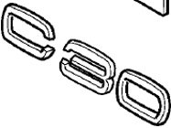 Emblem ''C30'' Volvo C30