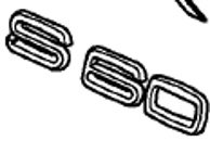 Emblem ''S60'' Volvo S60 2004-