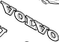 Emblem ''VOLVO'' Volvo S80