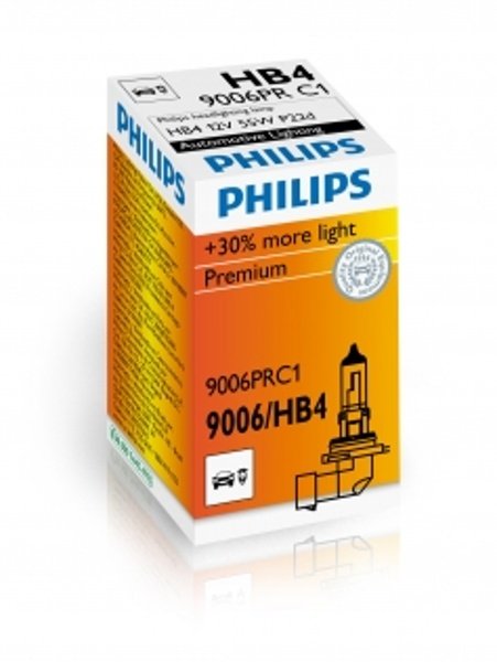 Philips Halogen HB4 9006 Lampa Vision +30%