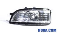 Blinkers till Spegelkåpor Vita Vänster Volvo C30, S40, V50, S60 V70, C70