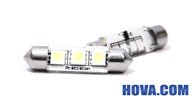 Spollampor LED 3st SMD-Dioder 39mm Canbus