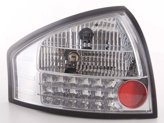 Baklampor LED Krom Audi A6 (C5/4B) Sedan 1997-2004