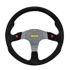 Momo Ratt Racing Modell 80 Svart 350mm Mocka