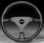 Momo Ratt Tuning Montecarlo Svart 350mm Läder