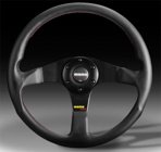 Momo Ratt Tuning Tuner Svart 350mm Läder