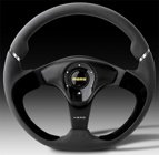 Momo Ratt Tuning Nero Svart 350mm Läder