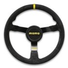 Momo Ratt Racing Nascar N35 Svart 350mm Mocka