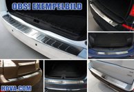 Lastskydd Rostfri Borstad Metall VW Sharan / Seat Alhambra 9.2010-