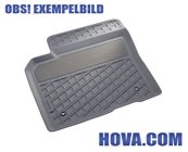 Gummimatta Svart/Mörkgrå Volvo V40/V40CC 2013-