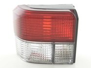 Baklampor Briljant Krom/Röd VW Transporter T4 Bus 1990-2003