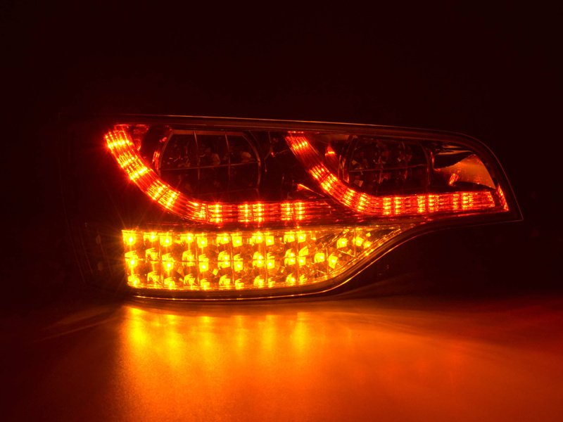 Baklampor LED Svart Audi Q7 2006-