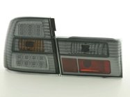 Baklampor LED Smoke/Krom BMW 5-Serien E34 Sedan 