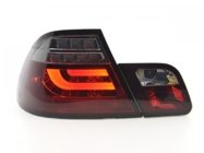 Baklampor LED Svart/Röd BMW 3-Serien E46 Coupe 1999-2003