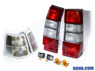 Paketpris med Vit/Röda Bakljus Volvo 945 / 965 / 745 Turbo 90-92