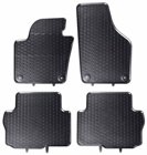 Gummimatta Svart VW Sharan II 7N 5-sits / Seat Alhambra 7N II 5-Sits