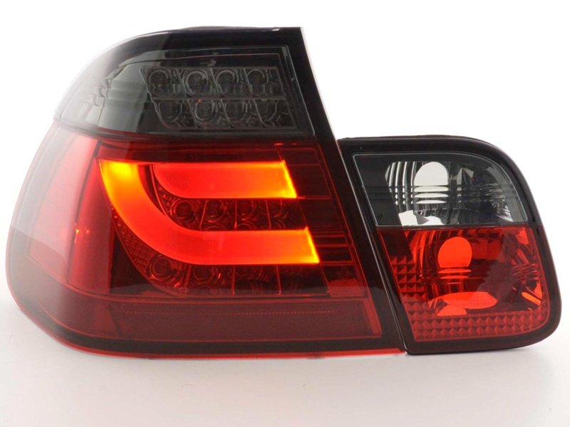 Baklampor LED Smoke/Röd BMW 3-Serien E46 Sedan 2001-2005