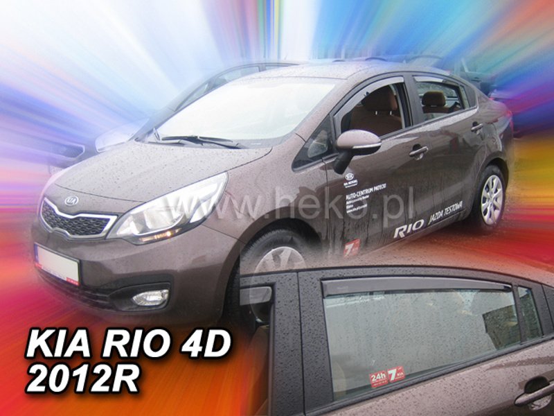 Vindavvisare Kia Rio MK3 4-Dörrars Sedan 2012-