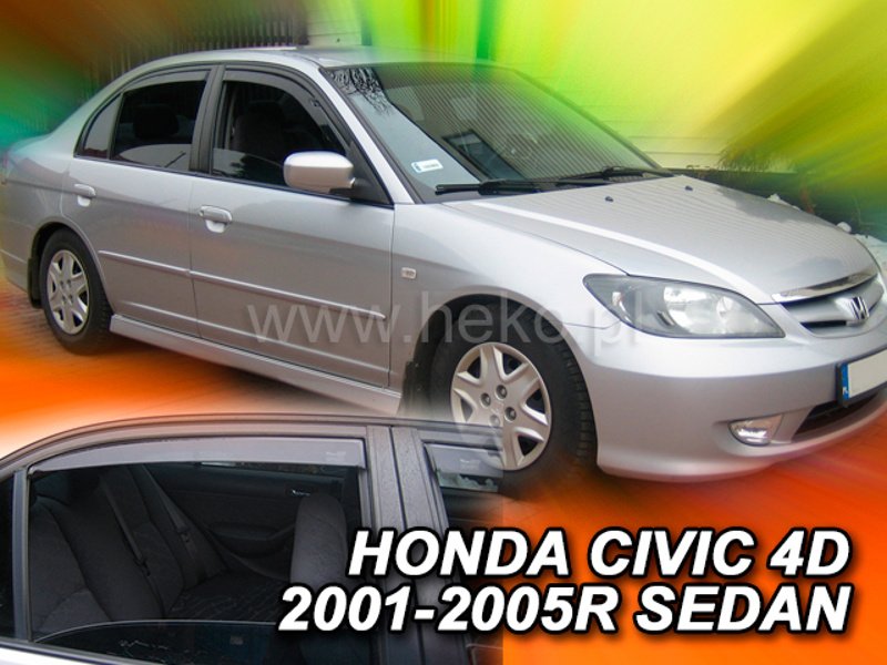 Vindavvisare Honda Civic MK7 4-Dörrars 2001-2005 Sedan