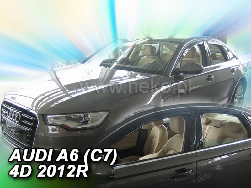 Vindavvisare Audi A6 (C7/4G) 4-Dörrars Sedan mellan 2011-2018.