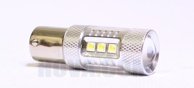 Lampa LED Backljus BA15S / P21W / 1156 80W Epistar & Cree