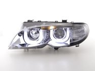 Angel Eyes Strålkastare Krom BMW 3-Serien E46 Sedan/Touring 2001-2005