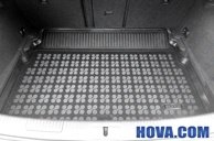 Skålad Mjuk Bagagerumsmatta Svart VW Golf VII Hatchback