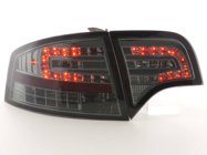 Baklampor LED Smoke Audi A4 (B7/8E) Sedan 2004-2008