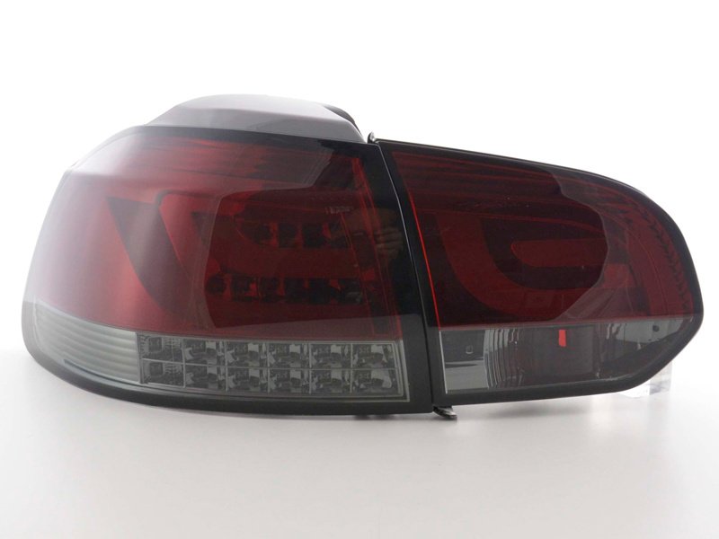 Baklampor LED Smoke/Röd VW Golf MK6 