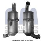 PARTIKELFILTER till CITROEN C2 C3 C4 C5 Picasso Xsara Berlingo PEUGEOT 1007 206 207 307 308 407 Partner