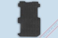 Lastrumsmatta Svart Opel Vivaro MK2, 2014-2019 Renault Trafic MK3 2014->