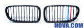 Grillar/Njurar Blanksvart BMW 5-Serien F10 Sedan / F11 Touring 2010-2017