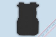 Lastrumsmatta Svart Citroen Jumpy, Fiat Scudo, Peugeot Expert, Toyota Proace