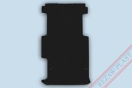 Lastrumsmatta Svart Opel Vivaro MK2 2014-2019, Renault Trafic 2014->