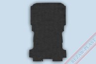 Lastrumsmatta Svart Citroen Jumpy, Fiat Scudo, Peugeot Expert, Toyota Proace