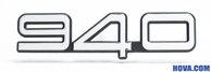 Emblem ''940'' Volvo 940, 945