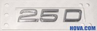 Emblem ''2.5D'' Volvo V70, XC70