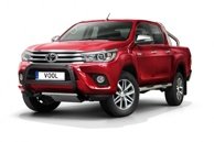 EU Frontbåge Svart - Toyota Hilux VIII 2016-2020