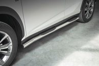 SIDORÖR 70MM - Med instegslister - Lexus NX F-Sport 2015-