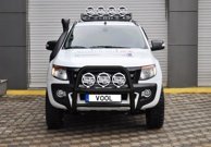 STOR 76MM frontbåge [Svart] - Ford Ranger 2012-2015