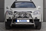 STOR TRIO frontbåge - Chevrolet Captiva 2006-2010