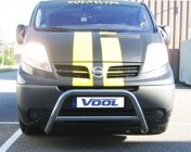 MINDRE frontbåge - Opel Vivaro 2002-2006