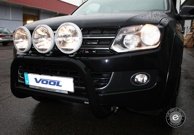 EU Frontbåge [Svart] - VW Amarok 2011-