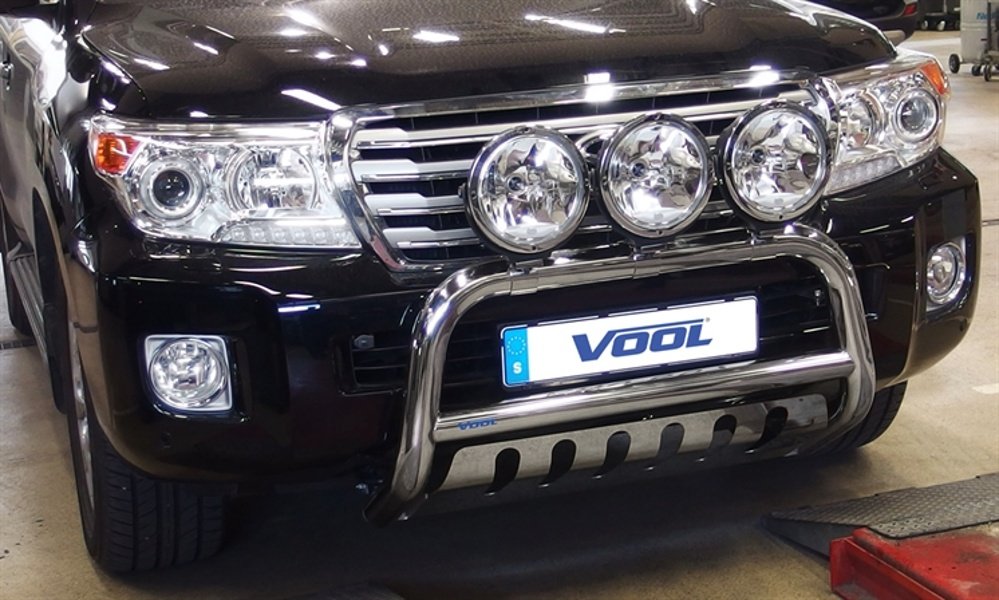 EU Frontbåge med hasplåt - Toyota Land Cruiser 200 / V8 2012-